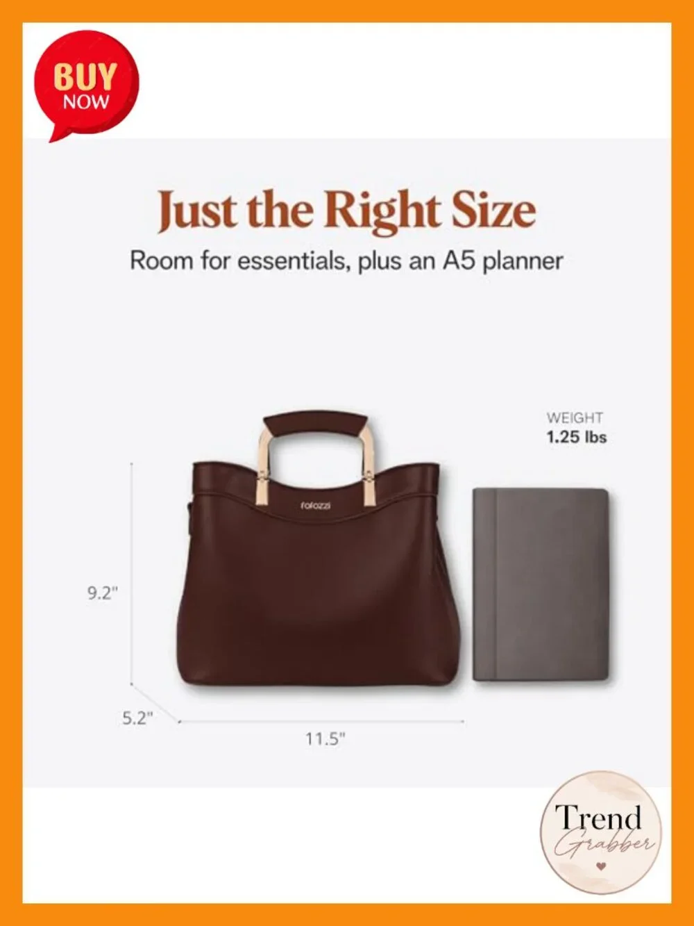 Structured Vegan Leather Satchel - Top Handle Crossbody Bag